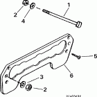 E40JRECA Transom mount kit