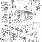 J175FCXECS Gearcase -- standard rotation -- il & ftl models