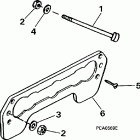 BJ40TLECR Transom mount kit -- 40 rope