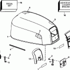 J90FTLECS Engine cover -- johnson