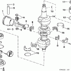 J60TLECM Коленчатый вал & Поршень