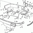 J100WQLECS Нижний кожух двигателя