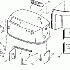 J90ELECM Engine cover -- johnson