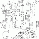 BJ250CXECB Power trim / tilt hydraulic assy.