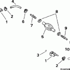 J60TLECM Топливные шланги и груша