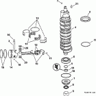 BJ150EXECD Коленчатый вал , поршни