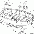 J30TEECS Нижний кожух двигателя