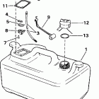 J10EECC Топливный бак- 6 gallon