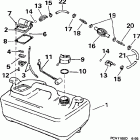 J8SRLECA Fuel tank -- 3 gallon