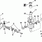 J25EECE Коленчатый вал & Поршень