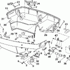 BJ250CXECB Нижний кожух двигателя