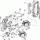 E40JRECA Впускной коллектор
