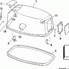 J30TEECS Engine cover -- johnson