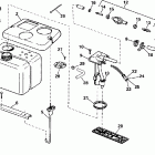 J175FCXECS Oil tank kit -- 1.8 gallon -- (optional)