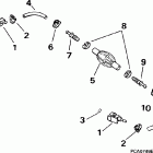 SE65RSLD Топливные шланги и груша