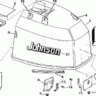 E115JLEUM Капот - Johnson