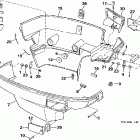 SE105RWLP Нижний кожух двигателя