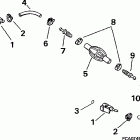 SJ40RSLD Fuel hose & primer bulb 5 / 16 in. i.d.