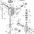 HJ10FOEUR Cylinder head & crankshaft