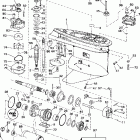 E90ELEUC Gearcase - 25 in. models