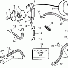 E55RSLC Топливный насос и фильтр