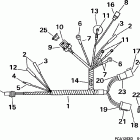BJ15FRELUA Motor cable - remote electric