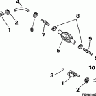 E25RWLEUR Fuel hose & primer bulb 5 / 16 in. i.d.