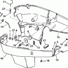 E225STLEUD Нижний кожух двигателя