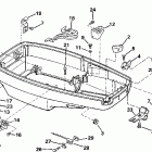 E55RSLC Нижний кожух двигателя