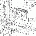 E225STLEUD Gearcase - counter-rotation