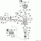 E100WTLEUA Коленчатый вал & Поршень
