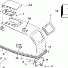 SJ40RSLD Капот-Evinrude