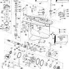 BE250CXEUM Корпус редуктора-Стандартное вращение