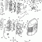 SE105RWLP Карбюратор и впускной коллектор