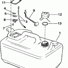 SE10RPT Топливный бак - 6 галлон