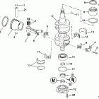 J40TLEUC Коленчатый вал & Поршень