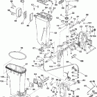 J40TLEUC Корпус глушителя и струпцины крепления