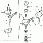 HJ3ROEUD Колен. вал и поршень
