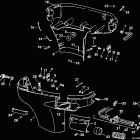 E150IXEUC Нижний кожух двигателя
