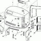 E150EXEUC Капот-Evinrude