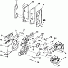 E55RSLC Intake manifold & air silencer