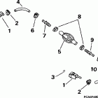 SE10RPT Fuel hose & primer bulb 5 / 16 in. i.d.
