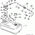 SE10RPT Fuel tank - 3 gallon - 15kc models only