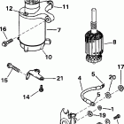 BJ15FRELUA Стартер и электромагнитный клапан