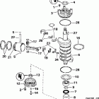 E90TSLEUA Коленчатый вал & Поршень