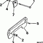 E55RSLC Transom mount kit