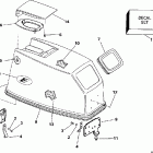 E40JREUR Капот-Evinrude