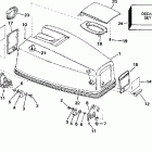 HJ55WMLZ Капот-Evinrude