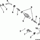 E30RLEUD Fuel hose & primer bulb 5 / 16 in. i.d.