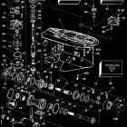 E150IXEUC Gearcase -- counter-rotation -- icx models